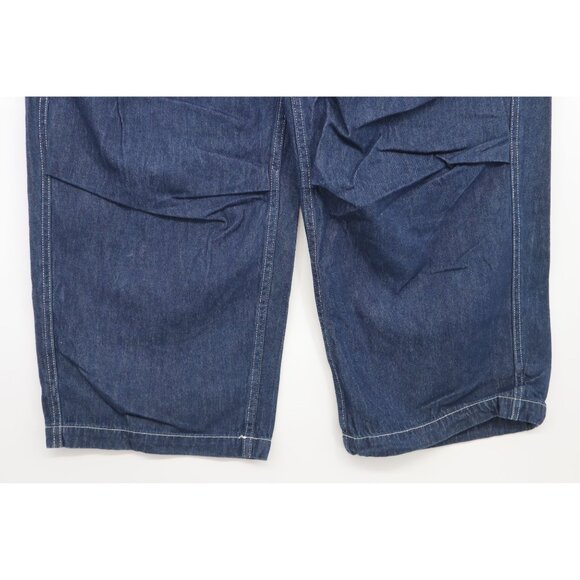 Edwin Medium Denim Baggy Pants With Multiple Pockets & Relaxed Fit - Picture 10 of 16